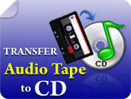 Transfer Audio Tape to CD.